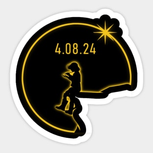 Total Solar Eclipse April 8 2024 Sticker